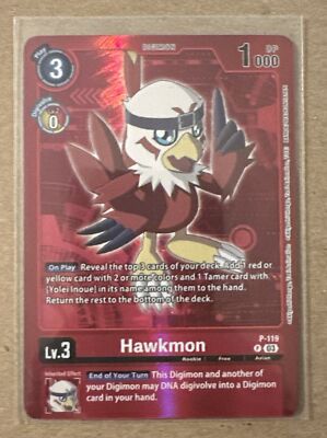 digimon card game adventure box 2024 Hawkmon - P-119 (Digimon Adventure Box 2024)