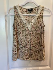 IZ BYER women’s S/M sleeveless top, so pretty & lightweight