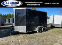 NEW ENCLOSED TRAILER 7X12 7.3 RAMP IN STOCK *BEST DEAL*