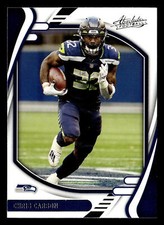 Chris Carson 2021 Panini Absolute #87 Seattle Seahawks BUY2GET1FREE