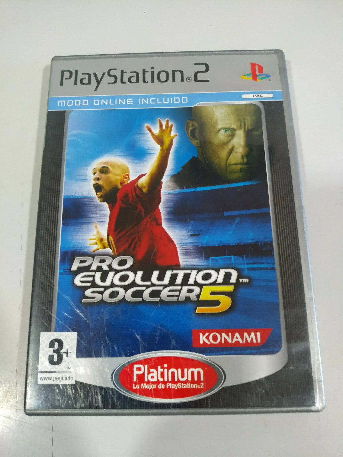 Pro Evolution Soccer 5 KONAMI - Playstation 2 Juego Para PS2 - 2T