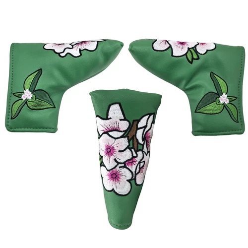 Cubierta de cabeza de madera Master Flower Golf cubierta de cabeza PU conductor calle híbrido cubierta de club - Imagen 9 de 55