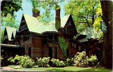 Mark Twain's House in Hartford Connecticut Vintage Chrome Postcard A57