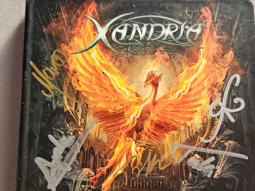 XANDRIA - Sacrificium Limited Edition CD SIGNIERT AUTOGRAMM Ambre Vourvahis #8 - Bild 4 von 10