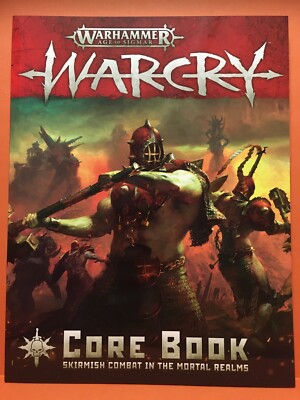 WARCRY 1st edition Core Book Rules Rule Warhammer Fantasy Age Sigmar Aos 1 ed