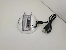 NEW SILVER DREAM GEAR USB CHARGING DOCK + CHARGE CABLE FOR NINTENDO DSI XL   #4i