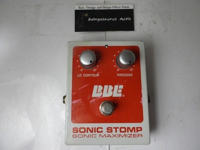 BBE Sonic Stomp Maximizer Effects Pedal Free USA Shipping NO LED