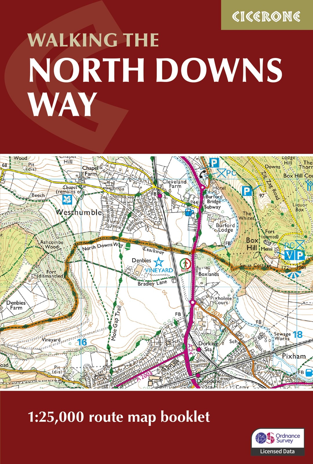 North Downs Way Map Booklet (Cicerone National Trail Maps) - Image 8
