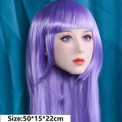 Anime Cartoon Girl Hairstyle 3D Model   Game Character Hair Assets for Free