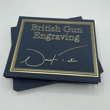 British Gun Engraving Sporting Firearms Author Signed 189/500 Douglas Tate 1st E