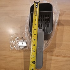 Cat Litter Scooper with Caddy Hang on Wall Easy Storage Tray No Mess Fast Ship 