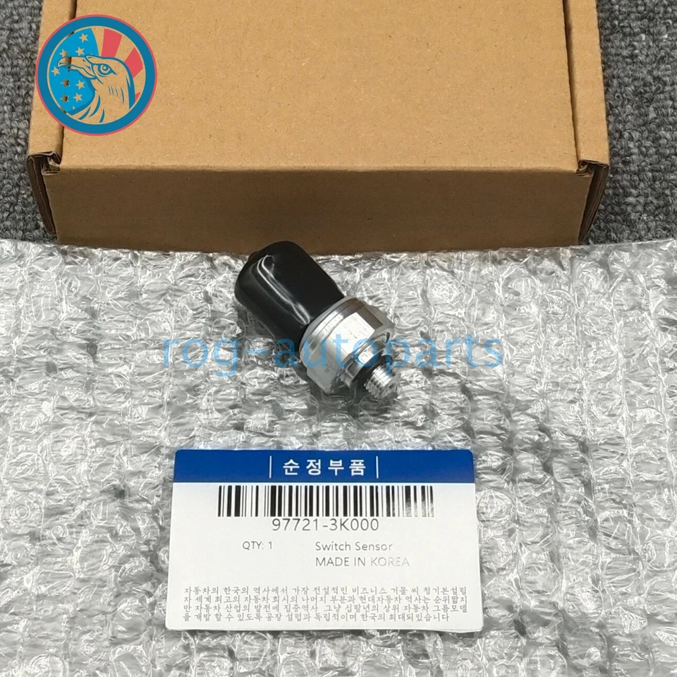 A/C Switch Air Conditioning Pressure Switch Sensor for Kia Hyundai 977213K000 - Image 2 of 4