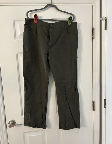 Dickies Men's Work Pants Canvas Cotton Blend Green 38x30