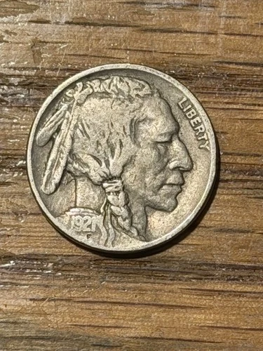 1921  Buffalo Nickel  Fine