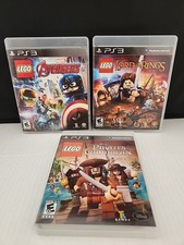 Lotto giochi PS3 *Lego* Il Signore degli Anelli, Marvel Avengers, Pirati dei Caraibi