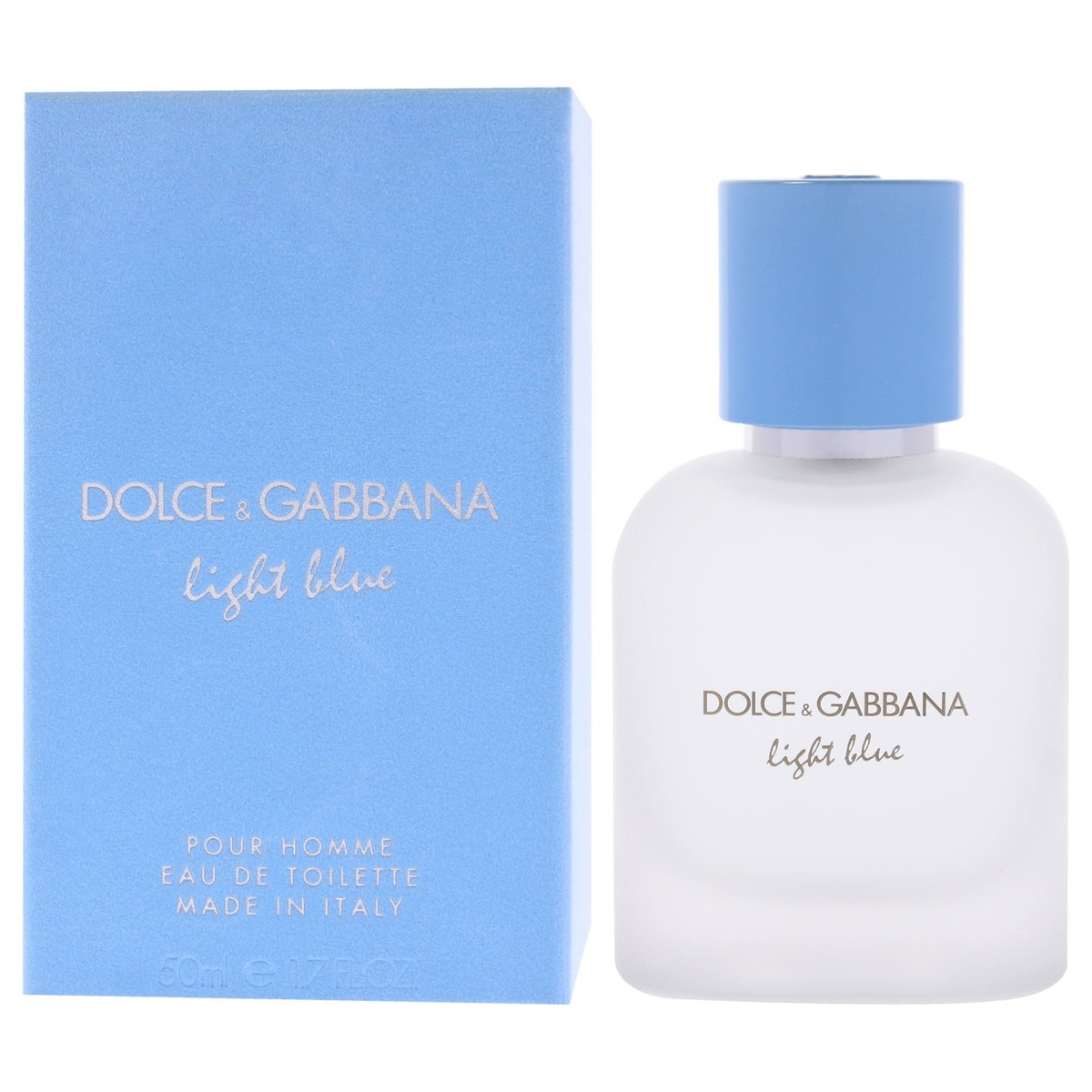 Dolce & Gabbana Light Blue Pour Homme Eau De Toilette Spray, 1.7