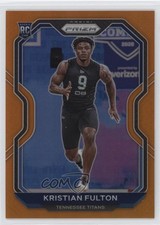 2020 Panini Prizm Rookie Orange Prizm 150/249 Kristian Fulton #397 3hd
