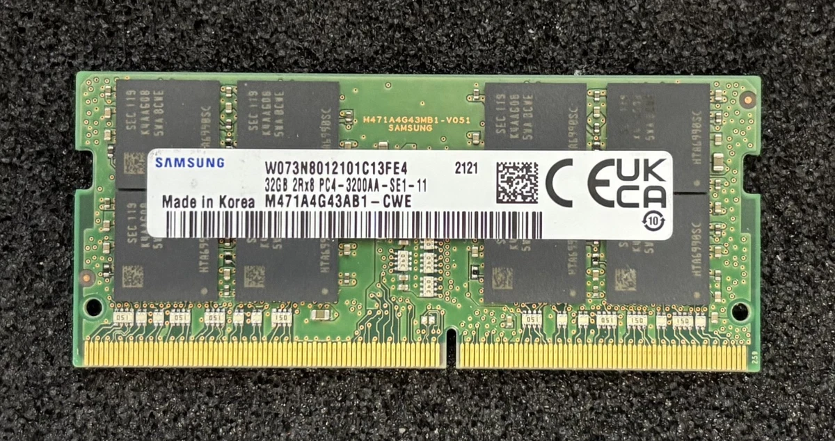 Samsung DDR4 SDRAM 32 GB Total Capacity Memory (RAM) for sale - eBay