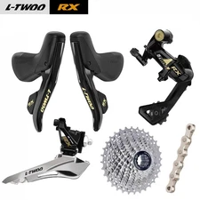 LTWOO RX 2x12 Speed Road Bike Groupset Shifter Derailleurs 11-32T Cassette Chain