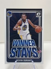 2024-25 Panini Donruss Optic-Winner Stays Kevin Durant #5- Golden State Warriors