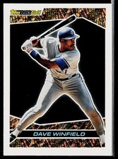 1993 Topps Dave Winfield Black Gold #44 Toronto Blue Jays BASEBALL