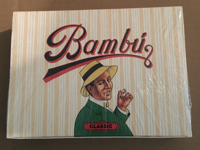 Bambu Classic Natural Clue 100 Booklets Rolling Papers NEW SEALED IN BOX
