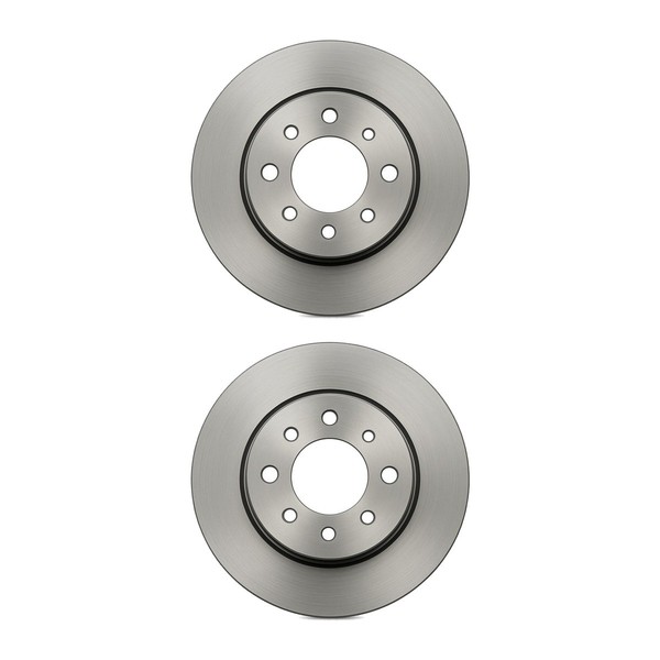 2 Bremsscheiben Vorderachse BelüFtet Ø 61 Mm 24 Mm Valeo FüR U.A. Renault Megane-image