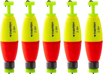 Fishing Bobbers EVA Foam Round Floats Snap-On Spring Fishing Buoy Accessories