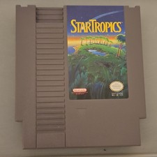 StarTropics (Nintendo Entertainment System NES 1990 ) -Cartridge Only Not Tested