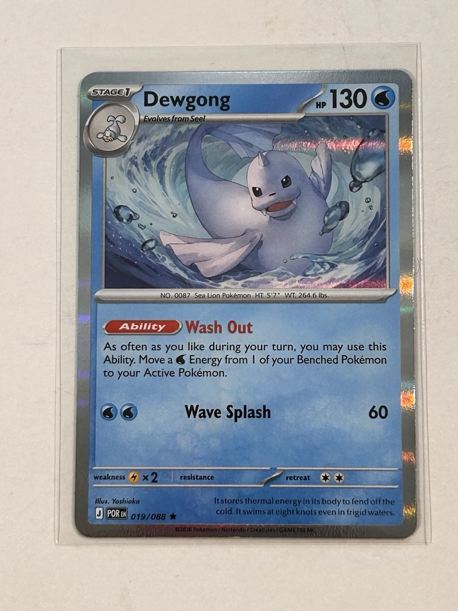 dewgong pokemon card value Dewgong Pokémon TCG Cards for sale