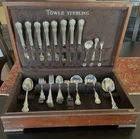 Sterling Silver Flatware Set Old Master Towle Service for 8 32 Pieces + Serving