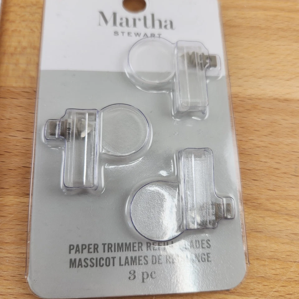 Martha Stewart Paper Trimmer Replacement Refill Blades, 3pc - 2 Pk (6 total) - Image 2 of 3