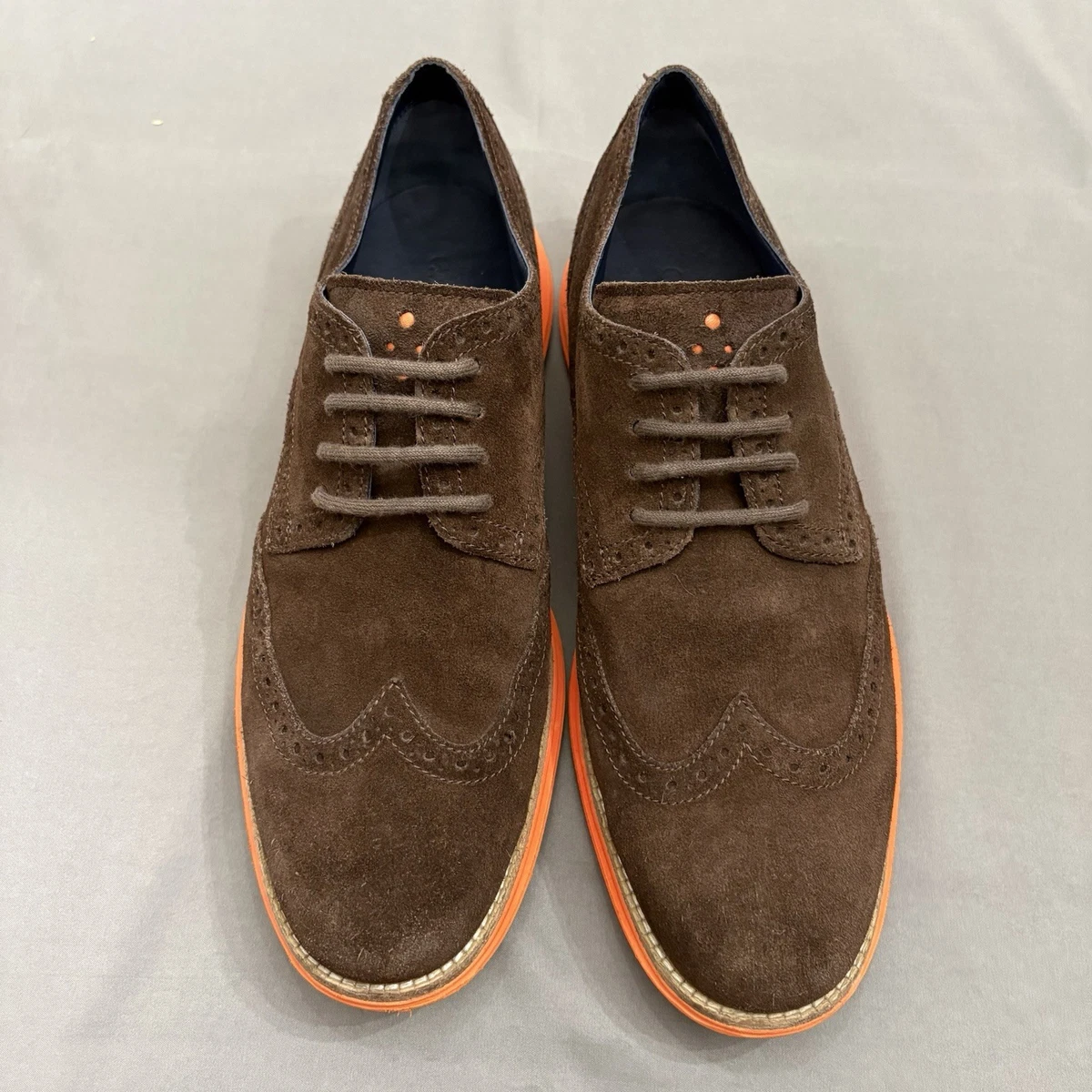 Cole Haan Original Grand Lunar‎ Wingtip Mens 11.5M Black Leather Shoes Career Cole Haan Men\ main image 3