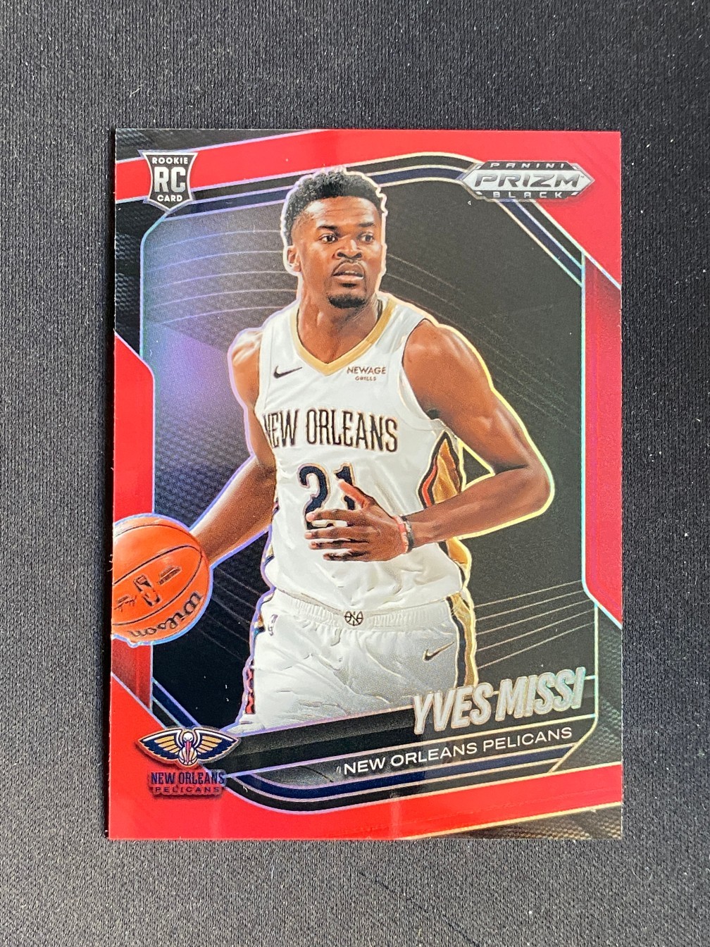 Yves Missi 2024-25 Panini Prizm Black RC Red /299 #3