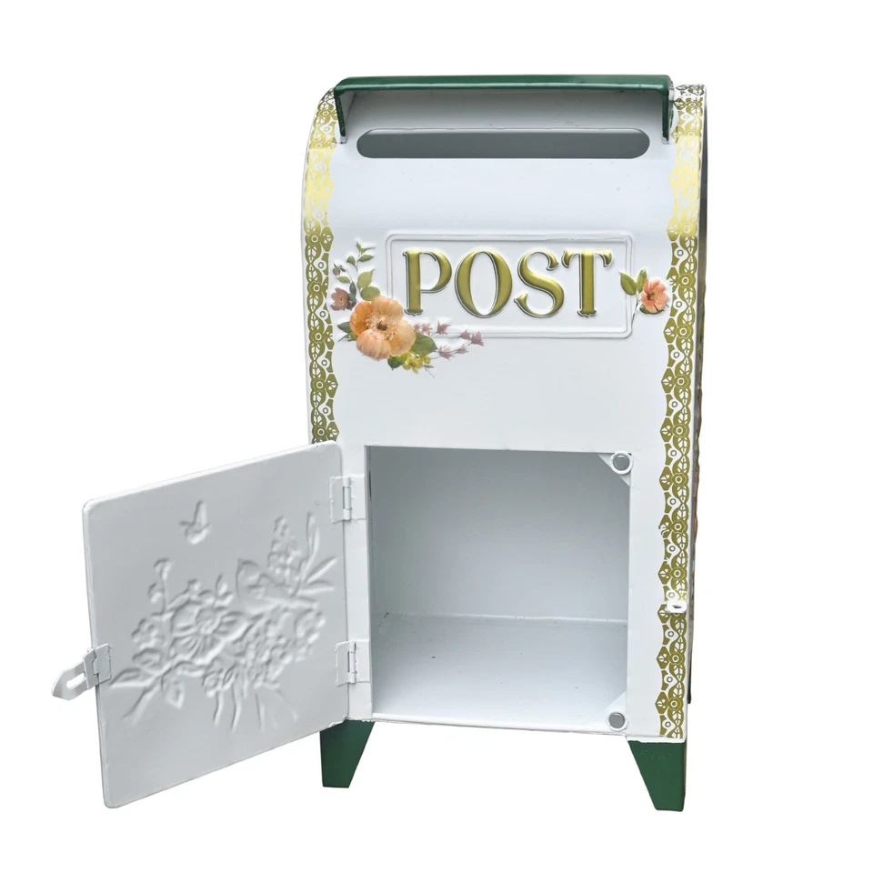 Винтажный свадебный почтовый ящик почтовый ящик открытка для свадебного украшения центральный элемент - Изображение 4 из 4