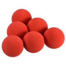 10Pcs Golf Foam Ball,Sports EVA Sponge Balls Exercise Red,42mm