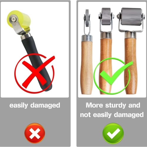 Car Sound Deadening Roller Metal Installation Tool 3 Pcs for Auto Noise Roller C - Bild 4 von 12