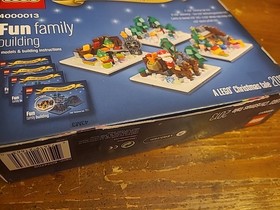 6074709 Lego Village Christmas Tale 4000013 Employee Holiday Gift 2013 New Rare
