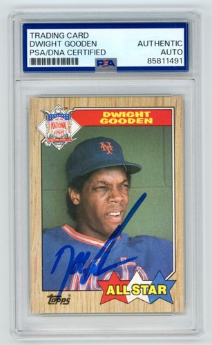 1987 Topps Dwight Gooden #603 card