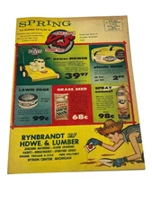 1961 V&S Hardware Stores Spring & Summer Catalog, Servess, 47pp, Byron Center MI