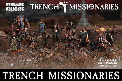 #ad Wargames Atlantic Trench Missionaries $44.95