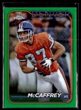 2024 Topps Chrome Football Green Refractor #63 Ed McCaffrey /99