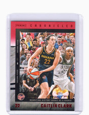 2025 Panini Caitlin Clark Chronicled  #8 Red Holo