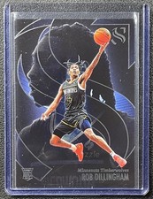 ROB DILLINGHAM 2024-25 PANINI SILHOUETTE #76 ROOKIE RC TIMBERWOLVES