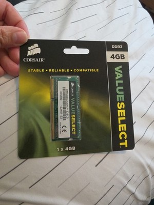 Corsair 4Gb 1333Mhz PC3-10600 DDR3 SODIMM laptop memory RAM