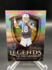 2025 Topps Chrome Peyton Manning Legends of the Gridiron Refractor Colts NFL