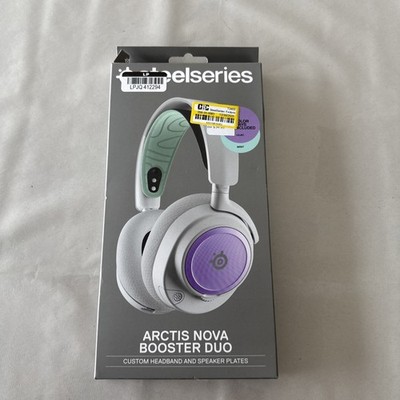 SteelSeries Arctis Nova Booster Duo (Headband and Speaker Plates) - Mint/Lilac