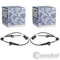 2X Vemo ABS-SENSOR Raddrehzal Hinten Passend FüR Honda Accord