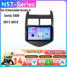 For Chevy Aveo 2 Sonic 2011-2015 Android 14 Multimedia Radio Gps Carplay 432g For Chevy Aveo 2 Sonic 2011-2015 Android 14 Multimedia Radio Gps Carplay 432g