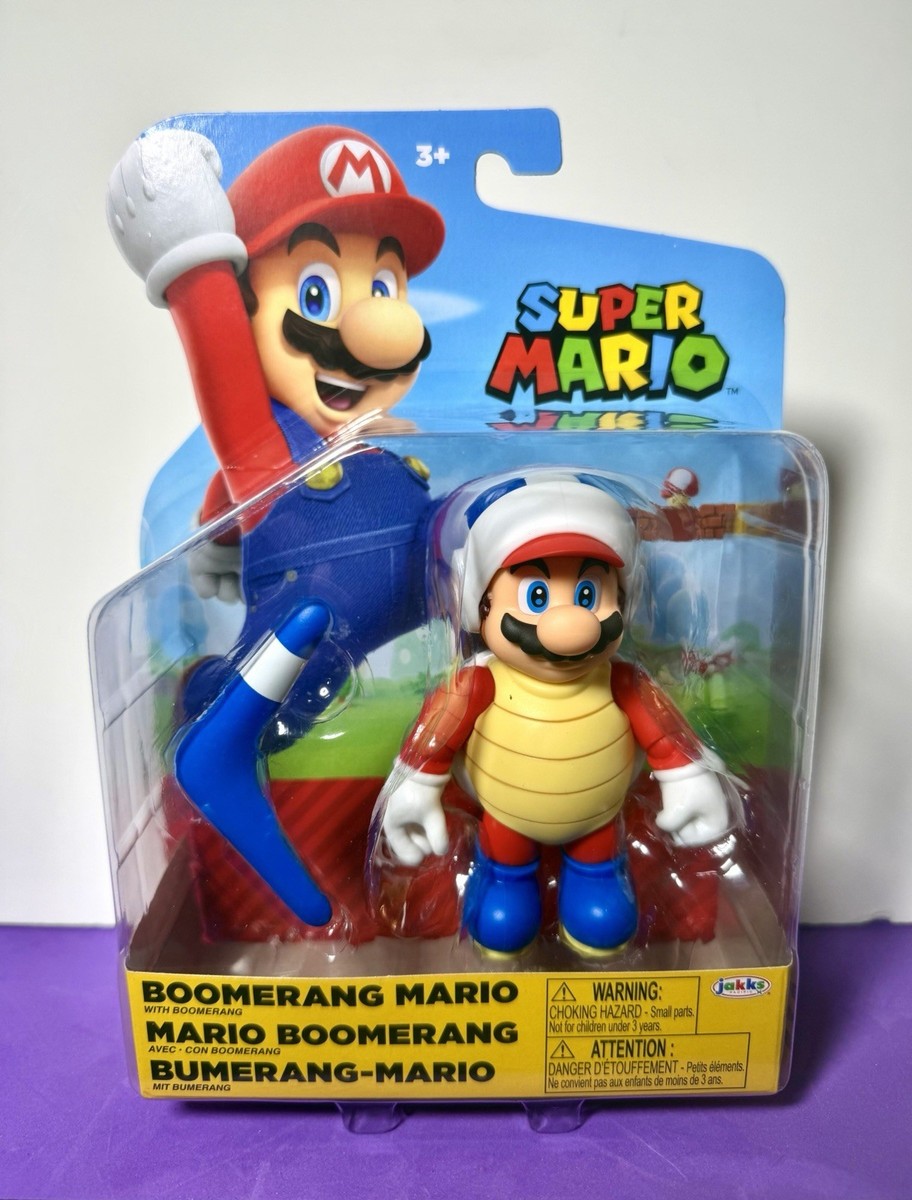 2026 JAKKS Pacific World of Nintendo Figure: BOOMERANG MARIO (w
